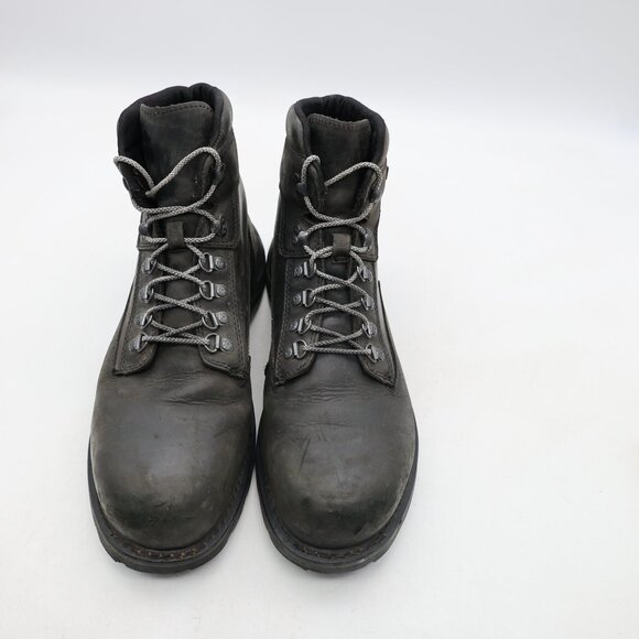Harley Davidson Virgo Chukka Motorcycle Men\'s 11 Black Leather Boots Steel Toe main image 12
